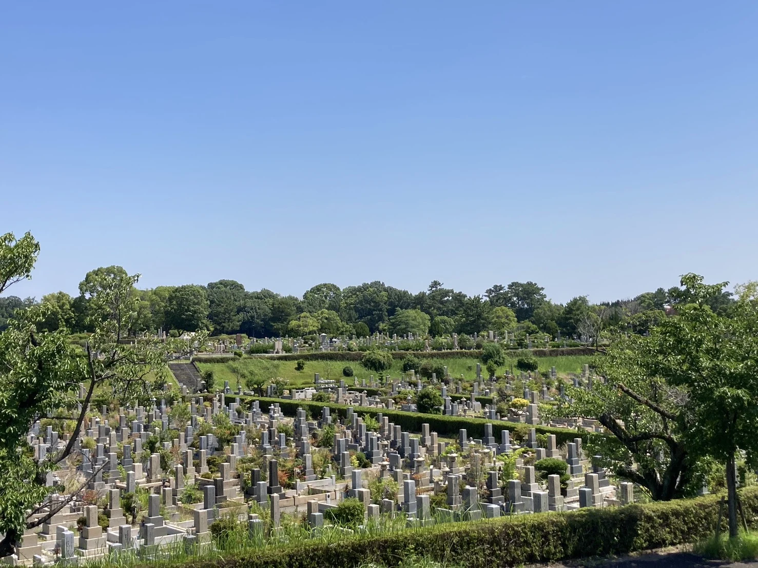 豊中市の大阪市設服部霊園